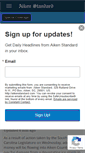 Mobile Screenshot of aikenstandard.com